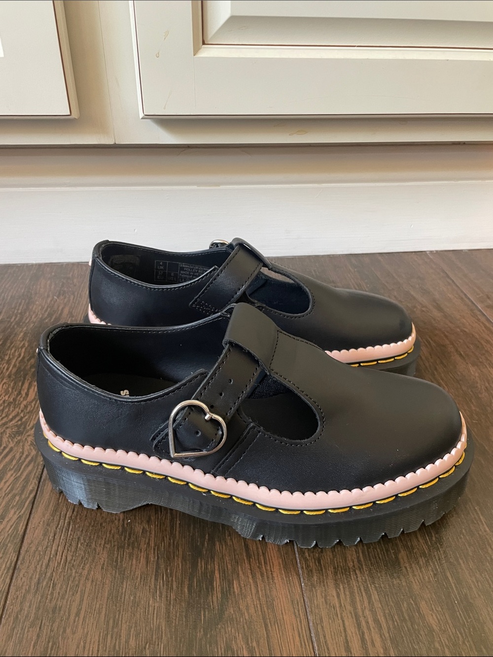 NWT DR MARTENS Polley Bex Nappa Luxe Mary Jane’s! - Picture 7 of 12